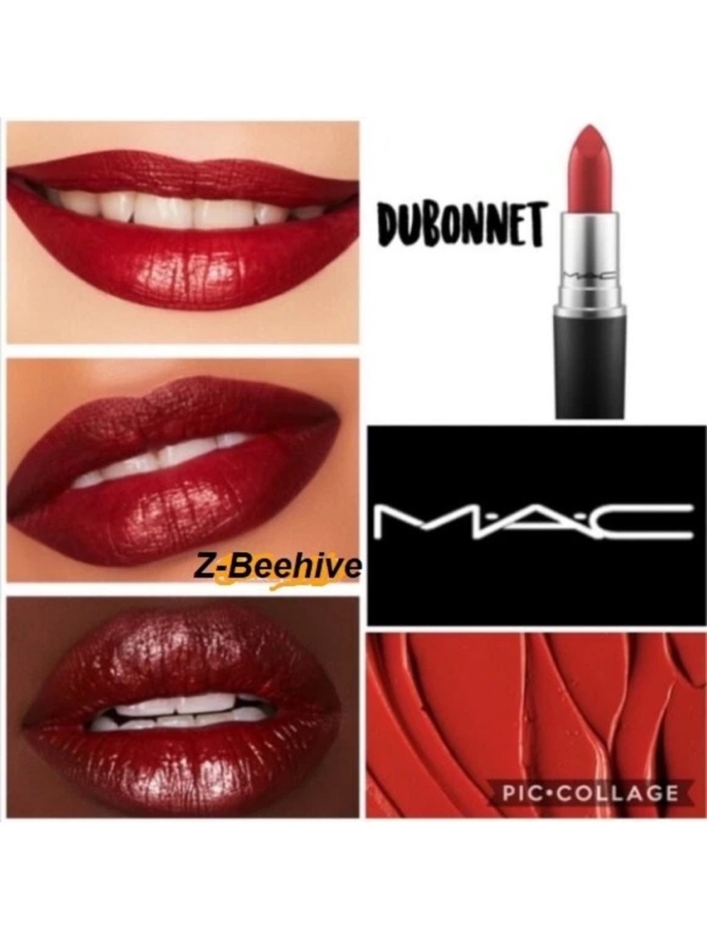 💄MAC Lipstick in “Dubonnet” Limited Edition Packaging💄